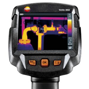 cámara termográfica testo 868s 160 x 120 píxeles, app