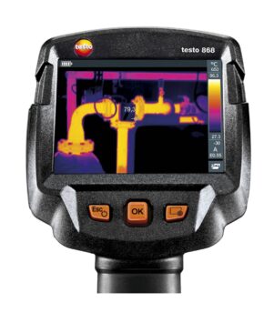 cámara termográfica testo 868s 160 x 120 píxeles, app