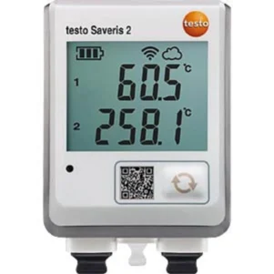 testo saveris 2 t3 registrador de datos wifi con pantalla y 2 conexiones para sondas de temperatura tp