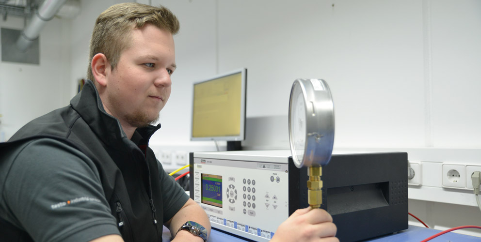 servicio de calibración de presión