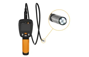 endoscopio testo 318 con cámara giratoria e imágenes en tiempo real