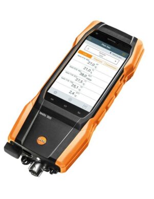 analizador de gases de combustión set 2 testo 300 longlife(o2, co con compensación de h2 hasta 30.000 ppm, posibilidad de ampliación con sensor de no)