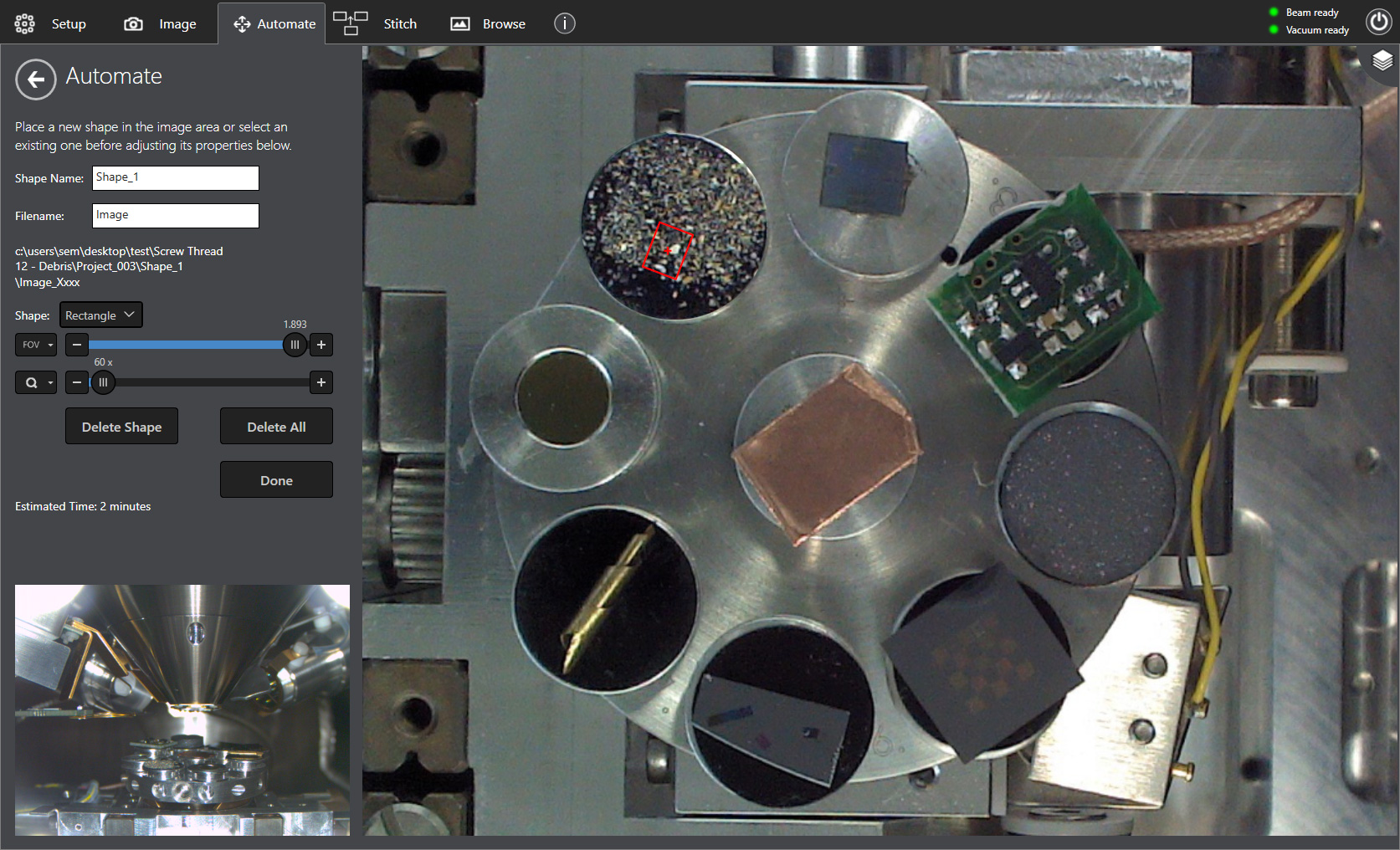 smartsem touch navigation