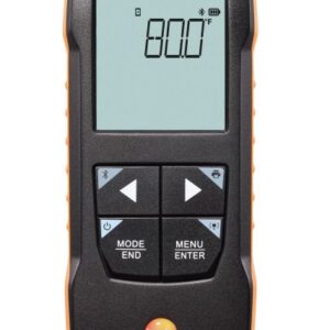 termómetro ntc y pt100 con conexión a la app testo 110