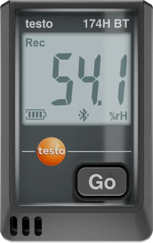 registrador de humedad y temperatura testo 174 h bt con bluetooth y app testo smart