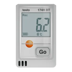 registrador de humedad y temperatura testo 174 h bt con bluetooth y app testo smart