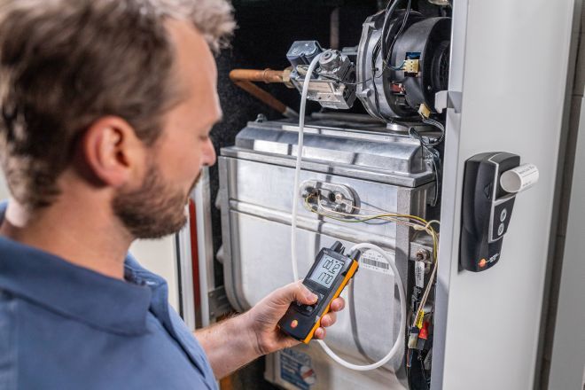 testo 512 1 gas pressure measurement with printer v3 prl