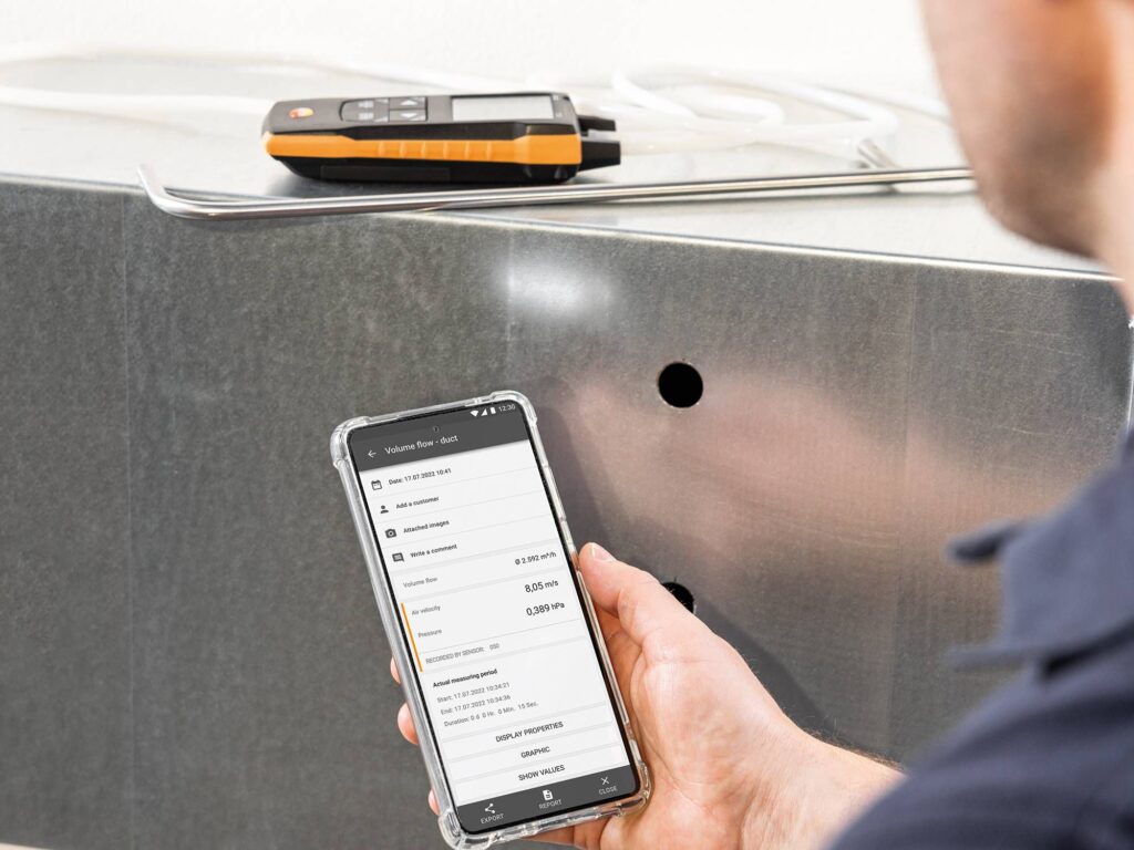 testo 512 1 ventilation duct differential pressure pitot tube v2 master