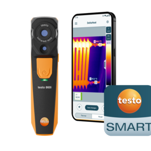 set cámara termográfica 860i cámara para smarphone, con cable usb c y estuche de transporte