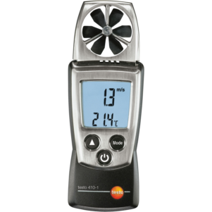 testo 410 1 anemómetro con sonda de molinete de 40 mm