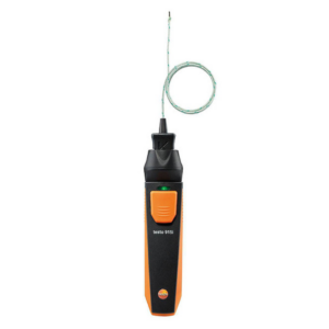 termómetro con sonda flexible y manejo con smartphone testo 915i