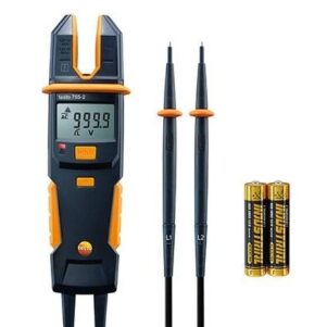 detector de tensión y corriente testo 755 2 detector de tensión y corriente