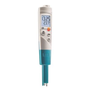 instrumento de medición de ph/temperatura para líquidos testo 206 ph1