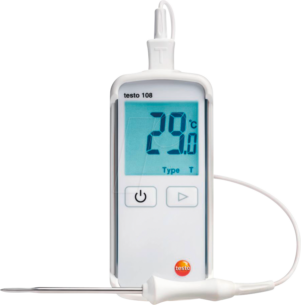 termómetro digital para el sector alimentario testo 108