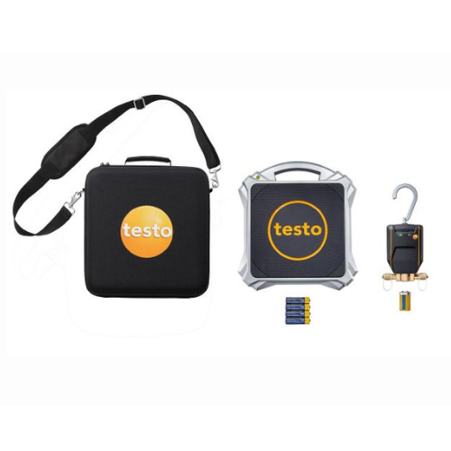 báscula de refrigerante digital y válvula inteligente con bluetooth set testo 560i